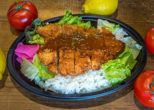 ジャンボチキンカツBOWL (jumbo chicken cutlet bowl)